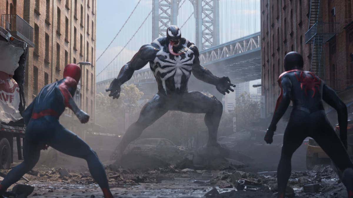 Bild zum Artikel mit dem Titel „Marvel's Spider-Man 2“ trifft genau die richtigen filmischen Noten
